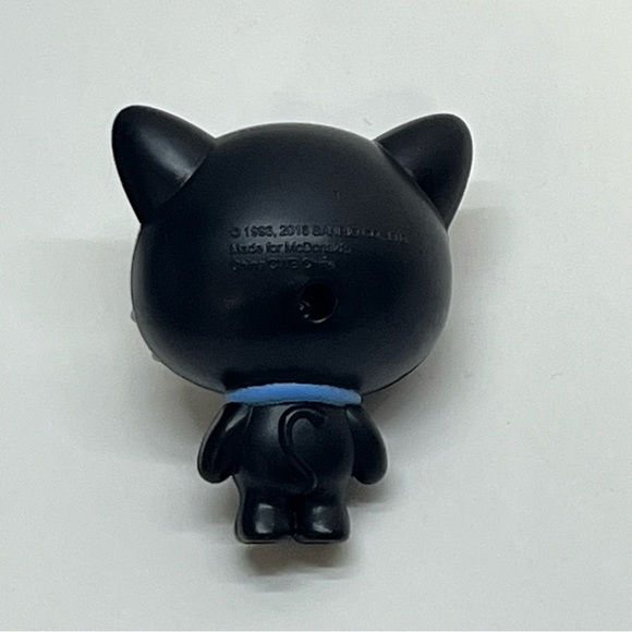 chocolate sanrio mcdonalds black cat  hello kitty happy meal toy 2.5 inch 2016 - Picture 5 of 5